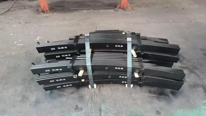 स्प्रिंग से बनी पत्ती